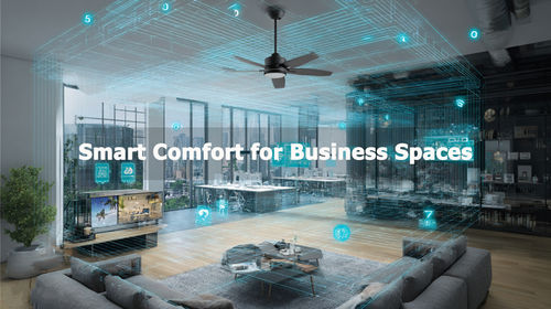 Neueste Unternehmensnachrichten über Wie intelligente Deckenventilatoren Wohn- und Gewerberäume revolutionieren