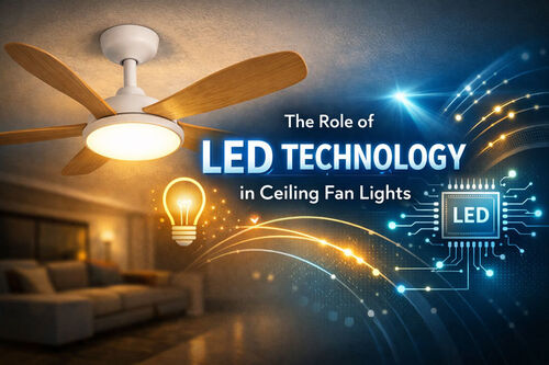 Jüngste Firmenblogs über Die Rolle der LED-Technologie bei Deckenventilatoren mit Beleuchtung