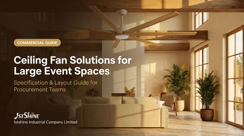 Jüngste Firmenblogs über Ceiling Fan Solutions for Large Event Spaces