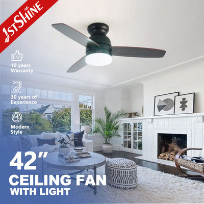 kaufen 42 Zoll moderner LED-Deckenventilator umkehrbar 5 Geschwindigkeitswahl mit MDF-Klinge Online-Herstellung