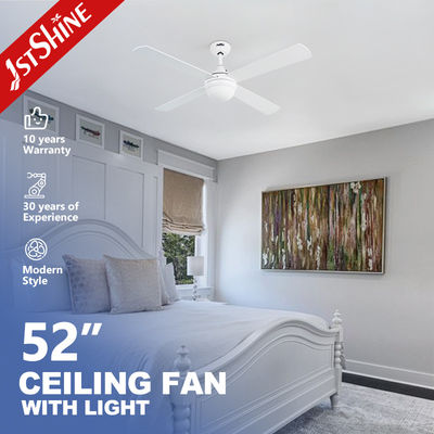 kaufen 4 MDF Blade Moderne Deckenventilator LED Licht 5 Geschwindigkeiten Fernbedienung Für Schlafzimmer Online-Herstellung