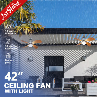 kaufen AC/DC Reinkupfer Motor LED Außendeckenventilatoren mit Fernbedienung und IP44-Klassifizierung Online-Herstellung