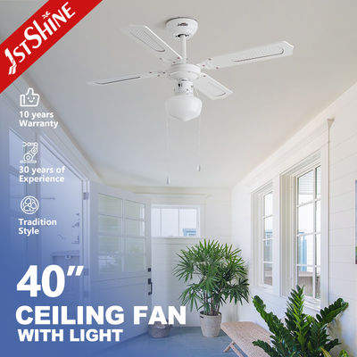 kaufen Traditioneller Decorativdeckenventilator mit 4 MDF-Klingen Online-Herstellung