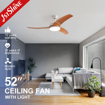 kaufen Elegant gestaltet Holzkorn ABS Blades Deckenventilator 52 Zoll mit dimmbarem Licht Online-Herstellung