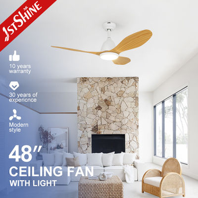 kaufen Dekorativer Deckenventilator mit LED-Licht Wohnzimmer leise DC-Motor Online-Herstellung
