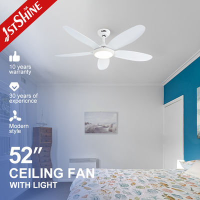 kaufen 1stshine LED-Deckenventilator mit 5 weißen ABS-Klingen und Metalllampenkörper Online-Herstellung