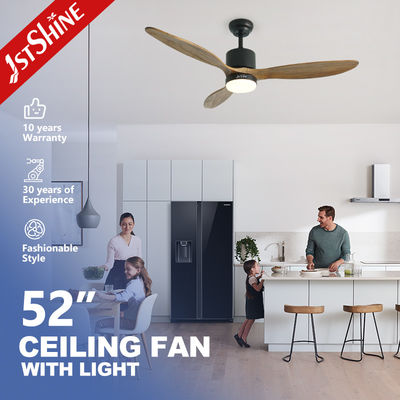 kaufen Dekorativ 3 Klingen Massivholz Deckenventilator mit oder ohne Licht 2 in 1 Online-Herstellung