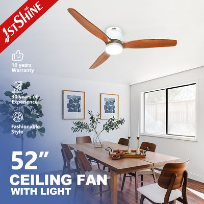 kaufen Massivholzblätter für den Innenbereich, 52 Zoll Deckenventilator mit Licht und Fernbedienung Online-Herstellung