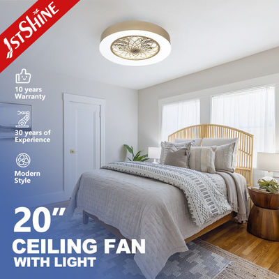 Guter Preis 20 Zoll Flush Mount Schlafzimmer Deckenventilator mit Smart App Steuerung Online