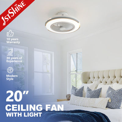 20 Zoll 220V hoher Luftstrom Flush-montierte LED-Deckenventilator mit Licht Schlafzimmer