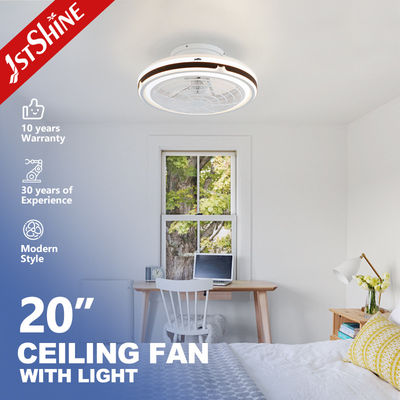 Flügelloser Deckenventilator mit Licht und Fernbedienung, leise und energiesparend
