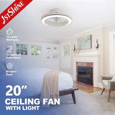 Flacher Deckenlüfter Schlafzimmer Dimmable LED mit Geschwindigkeits-Wahl der Direktübertragungs-6