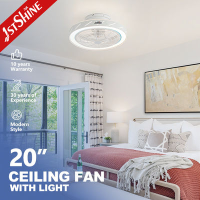 3 Farbe LED Licht Niedrigprofil Fancy Design ABS Blades Innenraum Deckenventilator mit Fernbedienung