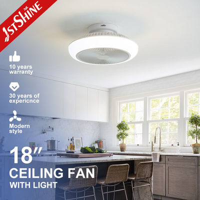 18 Zoll Dekorativdeckenventilator mit Lichtern 6 Geschwindigkeitswahl und Dimmbare Funktionalität