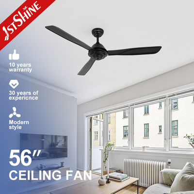 Guter Preis 1stshine Deckenventilator mit 6-Gang-Fernbedienung, Standardwind, schwarze Metallflügel Online