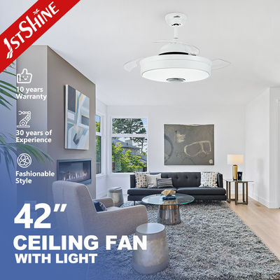 Ventilator mit 5 Geschwindigkeiten und modernem Design in Schwarz/Weiß/Vielfarben