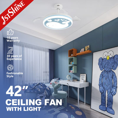 Guter Preis 42-Zoll-LED-Deckenventilator mit versteckten Klingen und Lichtunterstützungs-Dimmler 50000 Arbeitsstunden Online