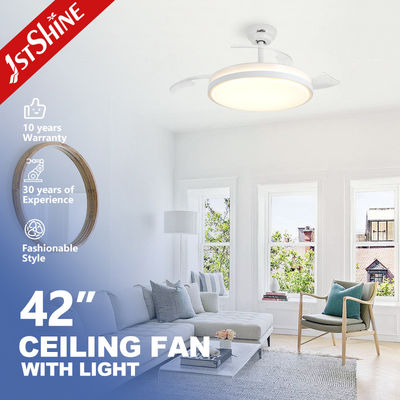 Unsichtbarer Led-Deckenventilator mit 5-Geschwindigkeitsregelung für einziehbares Deckenventilatorlicht