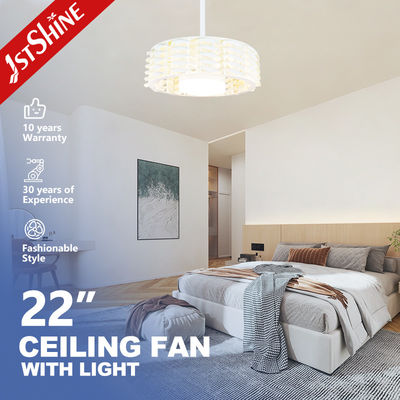 2- 1stshine Energiesparende leise blattlose LED-Deckenventilator mit intelligenter Fernbedienung