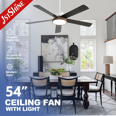 OEM LED Deckenventilator 54 Zoll 6 Geschwindigkeiten Fernbedienung Dimmbarer Licht 3 Farboptionen