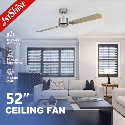 Mehr als fünf Windgeschwindigkeit 52 Zoll MDF Blades Deckenventilator mit Fernsteuerung Private Form