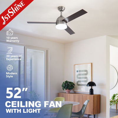 52 Zoll AC100% Kupfermotor Elektrische Deckenventilator mit Fernbedienung und 3 Sperrholzblättern