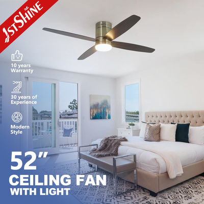1stshine Antike Messing Farbe LED Deckenventilator mit Remote Vintage Stil und natürlichen Wind
