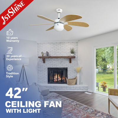 1stshine MDF-Klingen Fernbedienung Holzdeckenventilator Geräuscharm für komfortables Leben