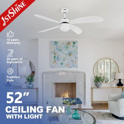 230 V Sperrholzblätter LED-Deckenventilator mit 6-Geschwindigkeits-Fernbedienung
