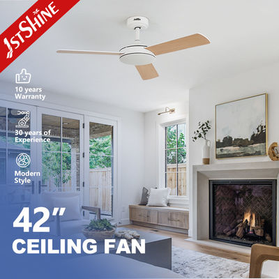42 Zoll moderner LED-Deckenventilator DC-Motor MDF-Klinge Fernbedienung LED-Deckenventilator