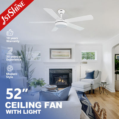 1stshine Dekorationsdeckenventilator mit Smart-Home-Funktion und LED-Licht 5 MDF-Klingen