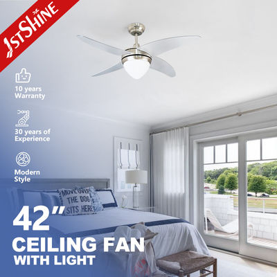 4 MDF-Klingen Moderne LED-Deckenventilator Handheld Fernbedienung für Wohnzimmer
