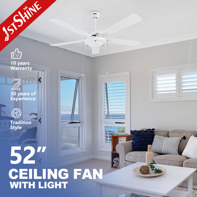 10-Jahres-Motor 1stshine Schlafzimmer Deckenventilator mit Fernbedienung und AC Motor NO Dimmer