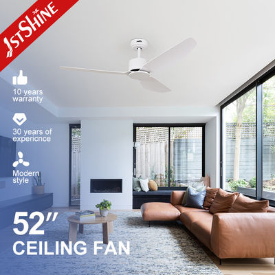 Weiß 3 ABS-Blade Deckenventilator mit intelligenter Fernbedienung