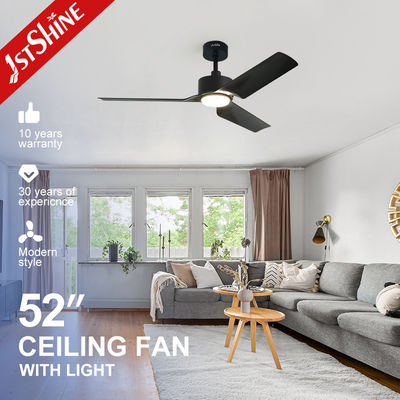 110-240v/50-60Hz LED-Deckenventilator für Wohnzimmer mit 3 Plastikblättern und Gleichstrom-Kupfermotor
