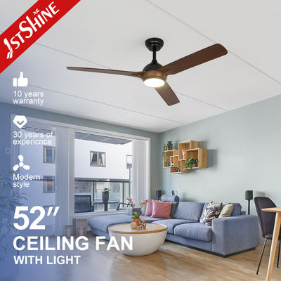 Energieeinsparung 1stshine LED-Deckenventilator 52 Zoll 3 ABS-Klingen mit intelligenter Fernbedienung