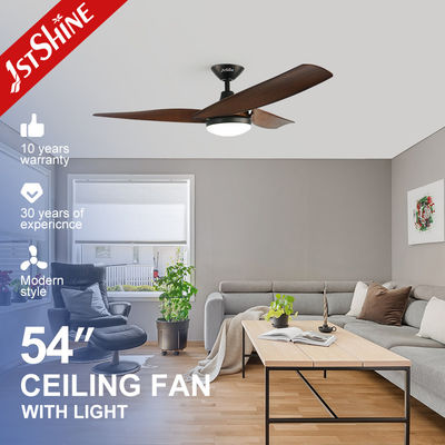 Home Hotel Office 52 Zoll hoher Luftstrom LED-Deckenventilator mit Fernbedienung und Metallkörperdesign