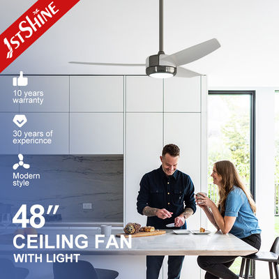 6 Geschwindigkeiten Wahl ABS Ventilator Techo mit Fernbedienung und 3 Farben LED-Lichtquelle