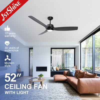 Kunststoffblätter 5 Geschwindigkeiten Fernbedienung Deckenventilator mit dekorativem LED-Licht
