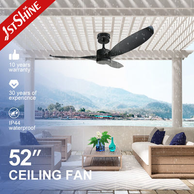 Anwendungssteuerter wasserdichter IP44-Deckenventilator für den Außenbereich mit ABS-Klingen und intelligenter Steuerung