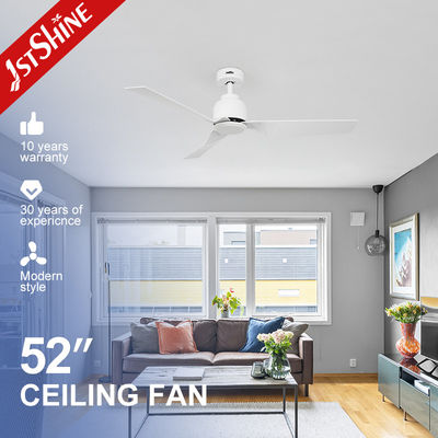 Klasse A Energieeffizienz 52 Zoll/OEM 1stshine Deckenventilator Modern 220V Gleichspannung 5 Geschwindigkeit