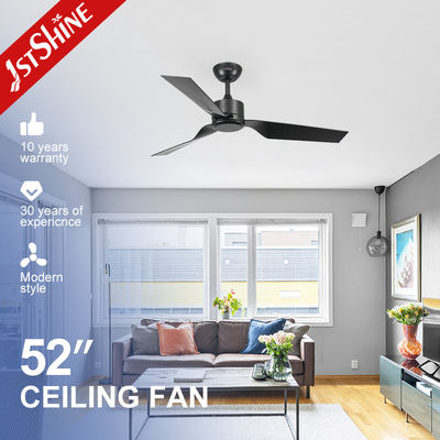 Home Schwarze ABS-Klingen 5 Geschwindigkeits-Low Noise Deckenventilator mit Fernbedienung