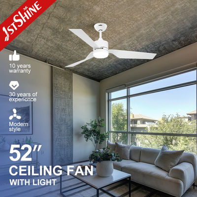 52 Zoll Modern Design 1stshine LED Deckenventilator mit dimmbarem Licht und Fernbedienung