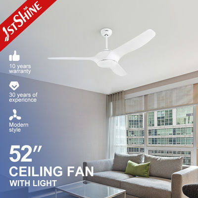 52 Zoll 1stshine Deckenventilator mit 3 ABS Holzblättern und APP/WIFI Switch Typ