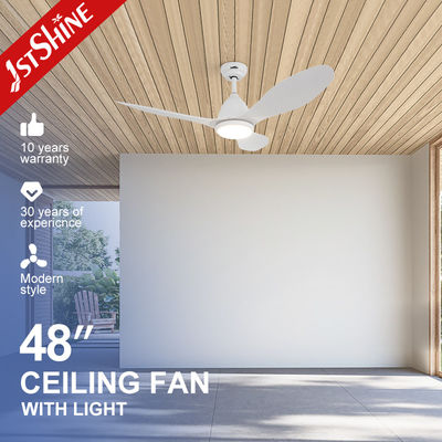 Guter Preis Modernes Design LED-Deckenventilator für das Büro mit LED-Licht in drei Farben und ABS-Blatten Online
