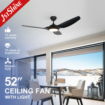 52 Zoll/OEM Moderne LED-Deckenventilator mit dimmbarer 3-Farbbeleuchtung und Fernbedienung