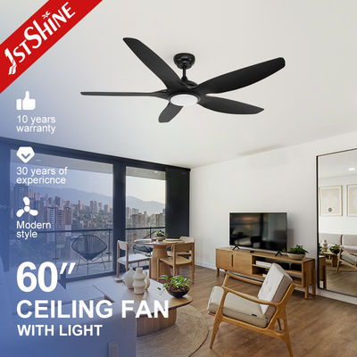 Niedrigerer Lärm 1stshine LED Deckenventilator mit Hochgeschwindigkeits-BLDC-Motor und 6 Geschwindigkeitswahlmöglichkeiten