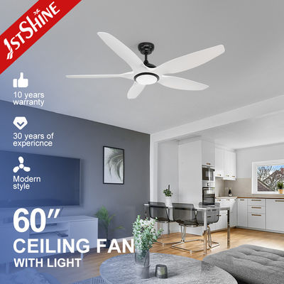6 Geschwindigkeits-Low Noise Dimmable LED Deckenventilator ABS Blatt Gleichstrommotor