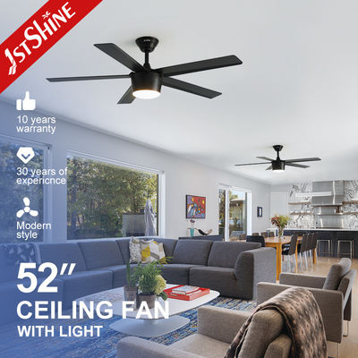 1. Dekorationsdeckenventilator mit 6-Geschwindigkeits-Fernbedienung und 10-Jahres-Motor