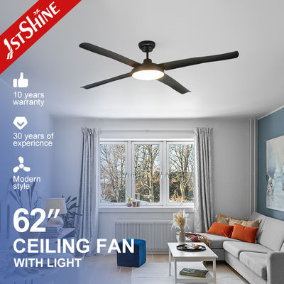 62-Zoll-LED-Deckenventilator für Innenräume mit Stillstand ETL-zertifizierter 10-Jahresmotor